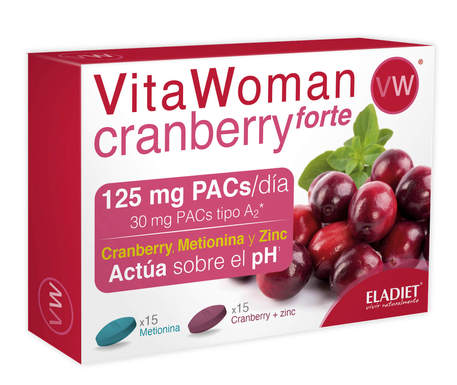 VitaWoman Cranberry forte 30 comp Eladiet 