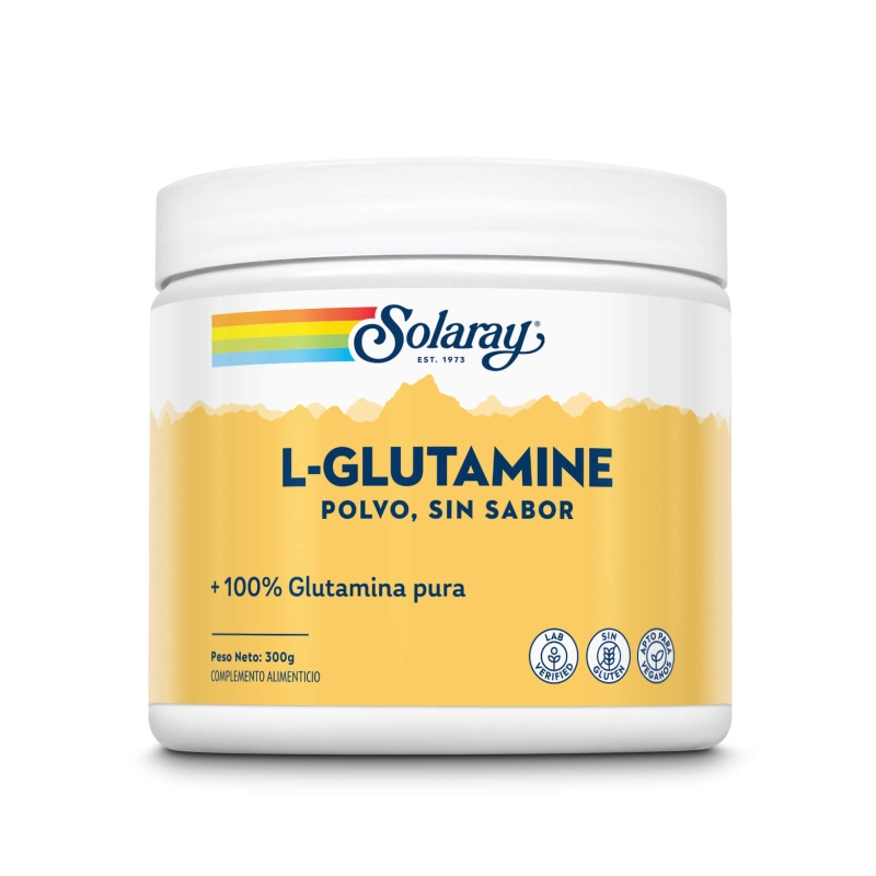 L-glutamina Pols 300g Solaray 