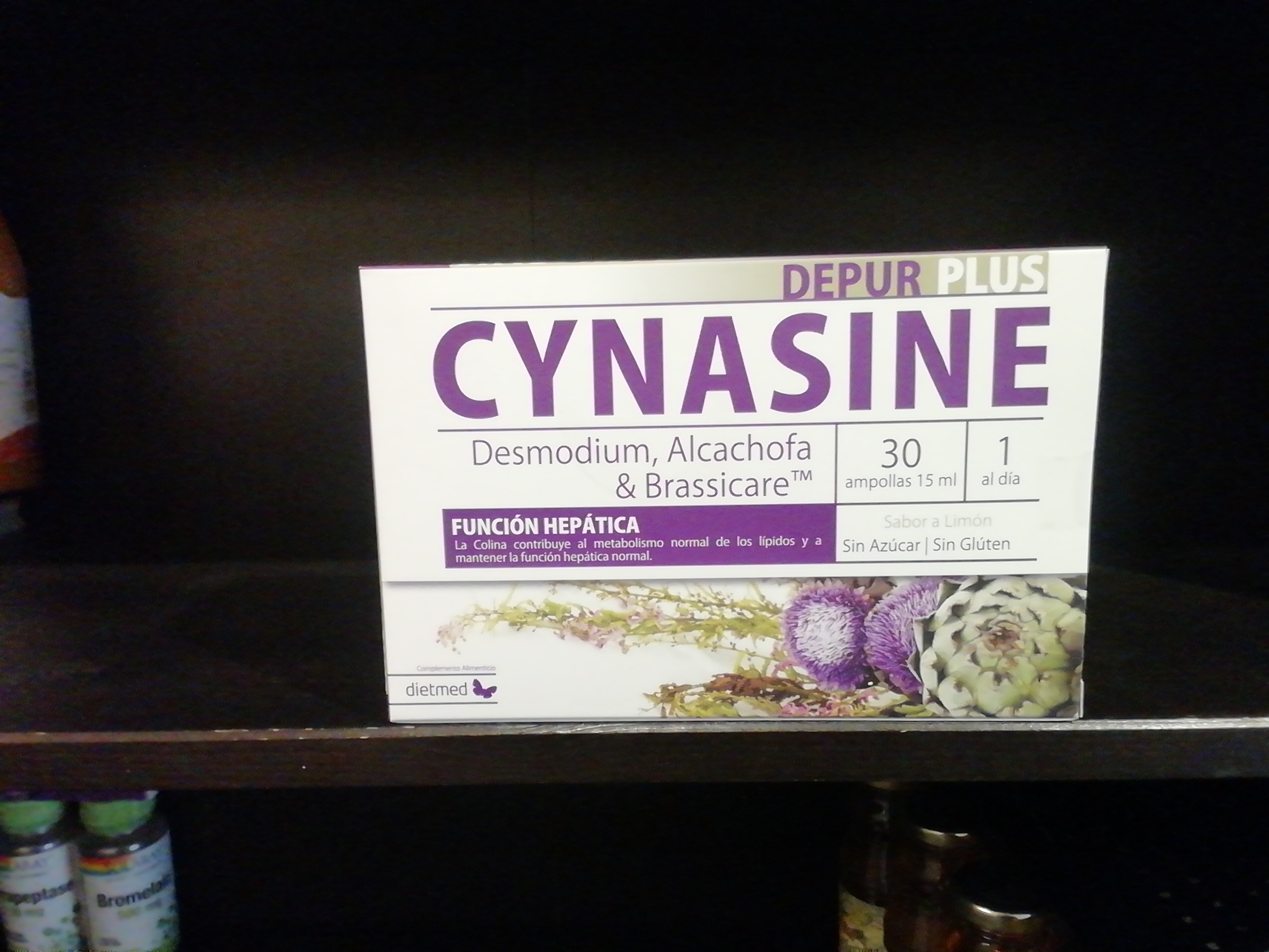 Cynasine Depur Plus 30 ampolas Dietmed 