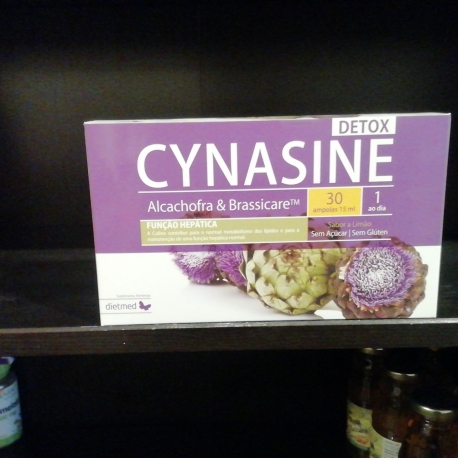 Cynasine Detox 30 ampolas Dietmed