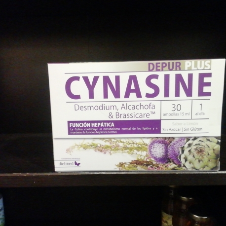 Cynasine Depur Plus 30 ampolas Dietmed 