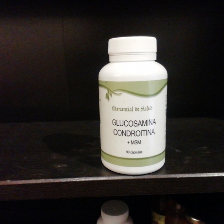 Glucosamina i condroitina 90caps Manantial de salud 