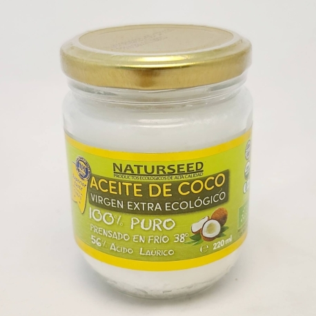 Aceite de Coco Bio 220 ml Naturseed