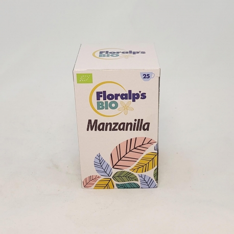 Infusión Manzanilla 25 bolsitas Floralp's Bio 