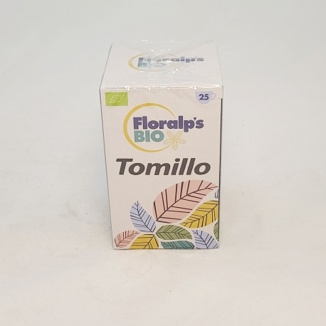 Infusió Farigola 25 bossetes Floralp's Bio 