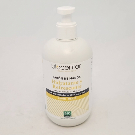 Jabón de manos Hidratante y Refrescante 500 ml Biocenter 