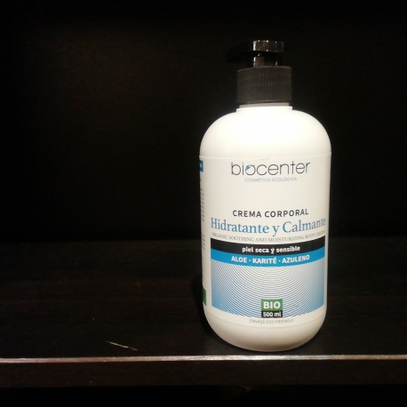 Crema corporal Hidratante y Calmante 500ml Biocenter 