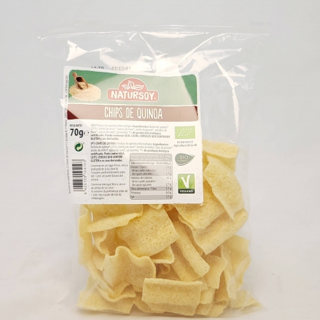 Chips de quinoa 70g Bio Natursoy